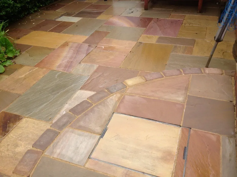 Indian Sandstone Patio – Loughton